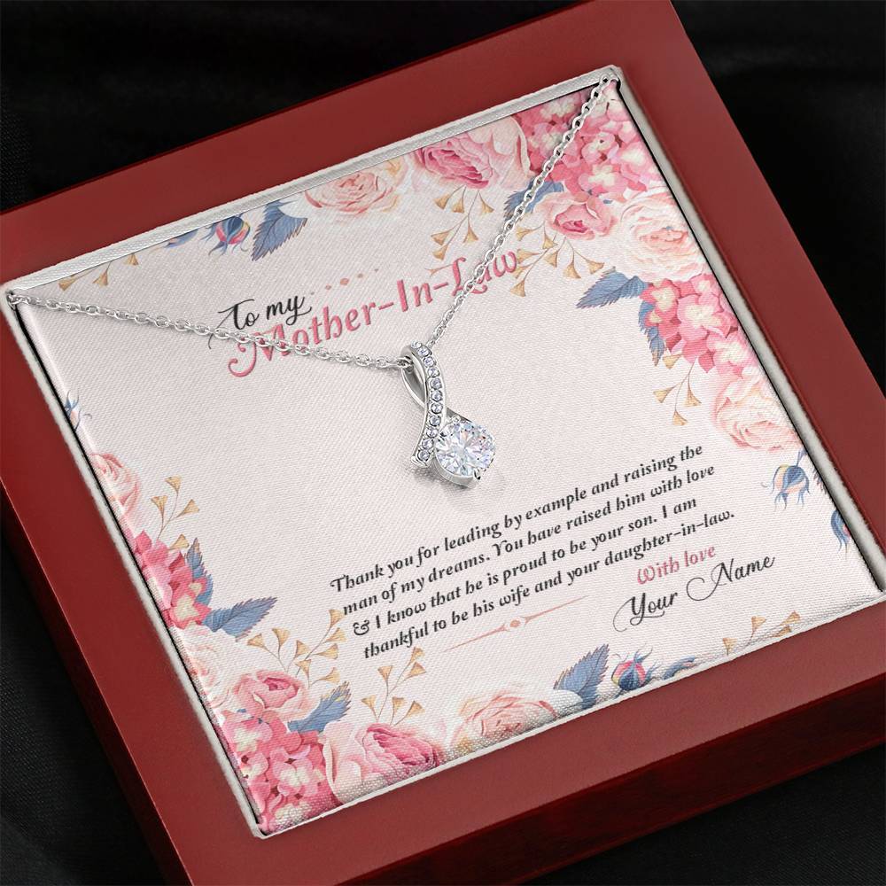 Best Gift For Mother In Law Mother's Day Personalized Necklace TH5