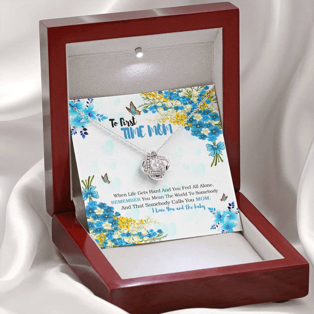 Best Gift For First Time Mom Necklace Mother's Day Ideas TH7