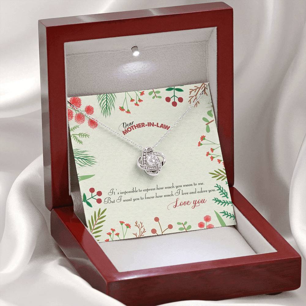 Best Gift For Mother In Law Mother's Day Necklace TH1