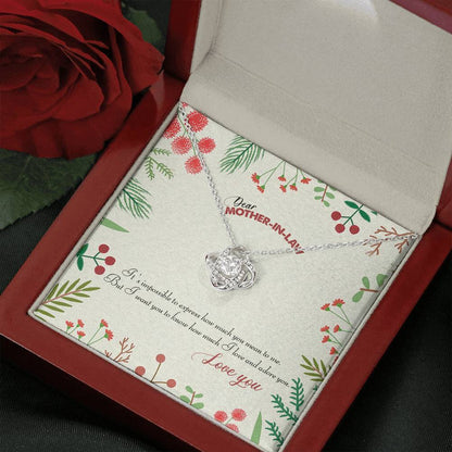 Best Gift For Mother In Law Mother's Day Necklace TH1