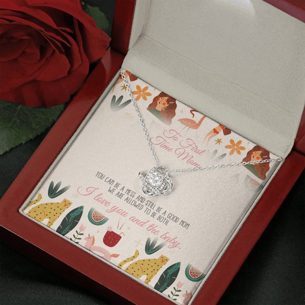 Best Gift For First Time Mom Necklace Mother's Day Ideas TH9