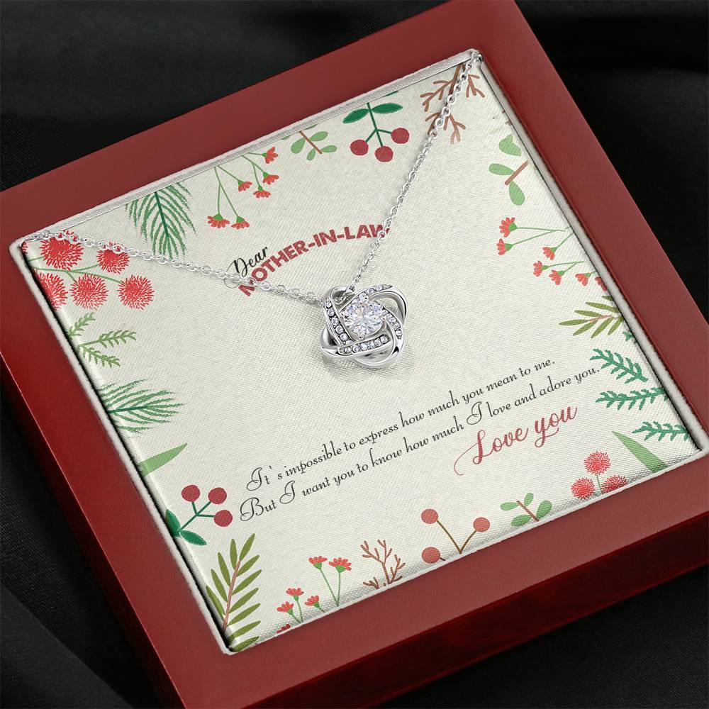 Best Gift For Mother In Law Mother's Day Necklace TH1