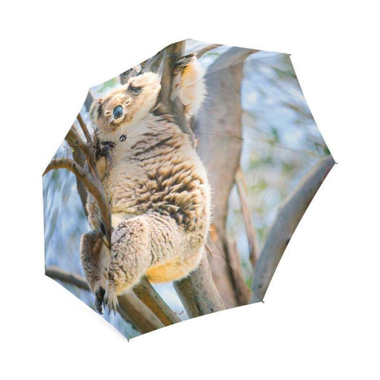 AUSTRALIA KOALA CUTE UMBRELLA S12-FOLDABLE UMBRELLAS-HP Arts-One Size-Vibe Cosy™