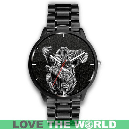 AUSTRALIA KOALA LEATHER/STEEL WATCHES T1-LEATHER-STEEL WATCHES-HP Arts-Mens 40mm-Metal Mesh-Vibe Cosy™