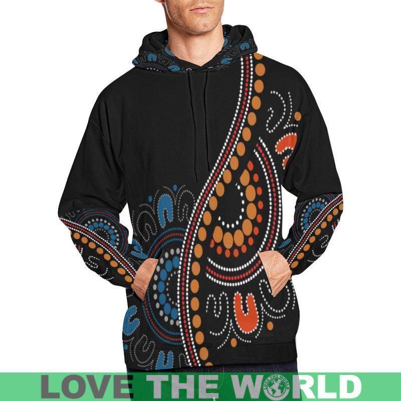Australian Aboriginal Hoodie NNK1445-Apparel-PL8386-Hoodie-S-Vibe Cosy™