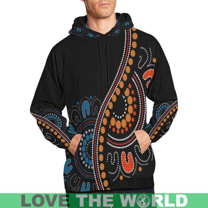Australian Aboriginal Hoodie NNK1445-Apparel-PL8386-Hoodie-S-Vibe Cosy™