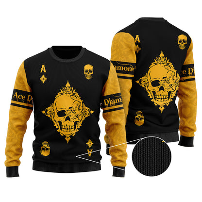 Ace Diamond 3D All Over Printed Unisex Shirts