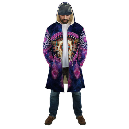 Native American 3D All Over Printed Unisex Zip Cloak