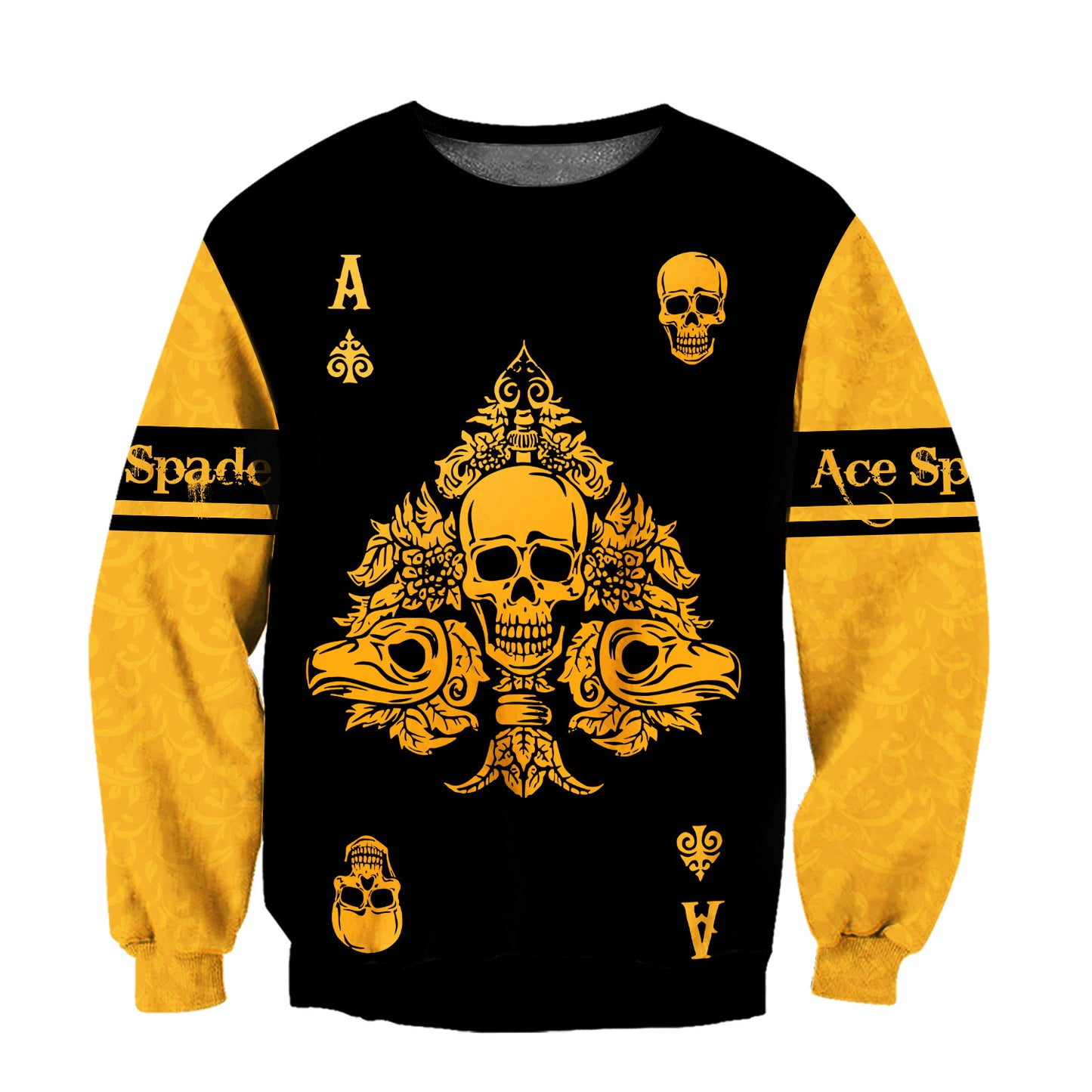 Ace Spade 3D All Over Printed Unisex Shirts