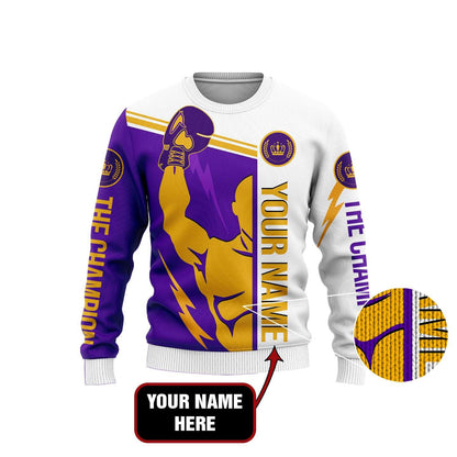 Custom Name The Champion 3D All Over Printed Unisex Shirts