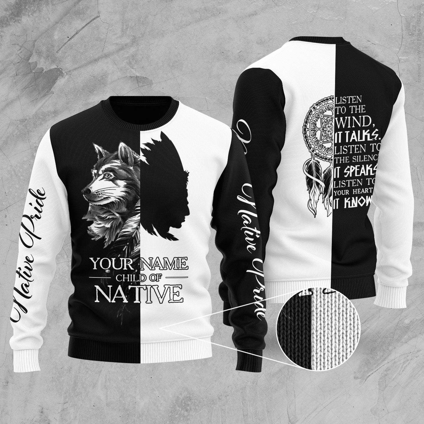 Customize Name Native America 3D All Over Printed Unisex Shirts