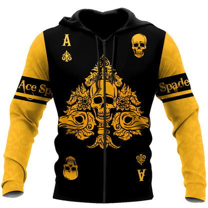 Ace Spade 3D All Over Printed Unisex Shirts
