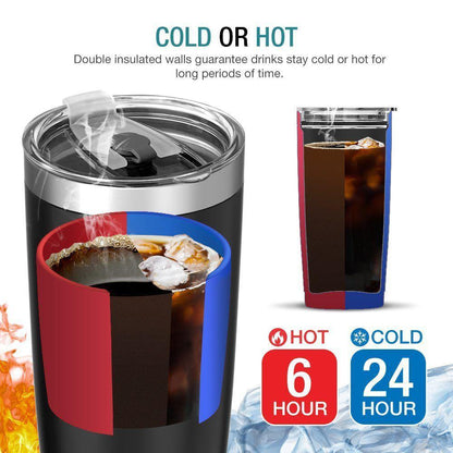Native American Pattern Tumbler-RoosterArt-Vibe Cosy™
