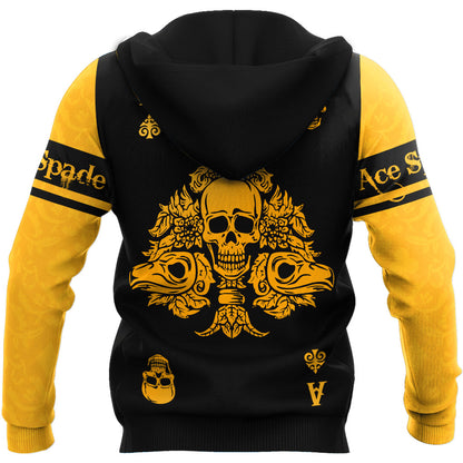 Ace Spade 3D All Over Printed Unisex Shirts