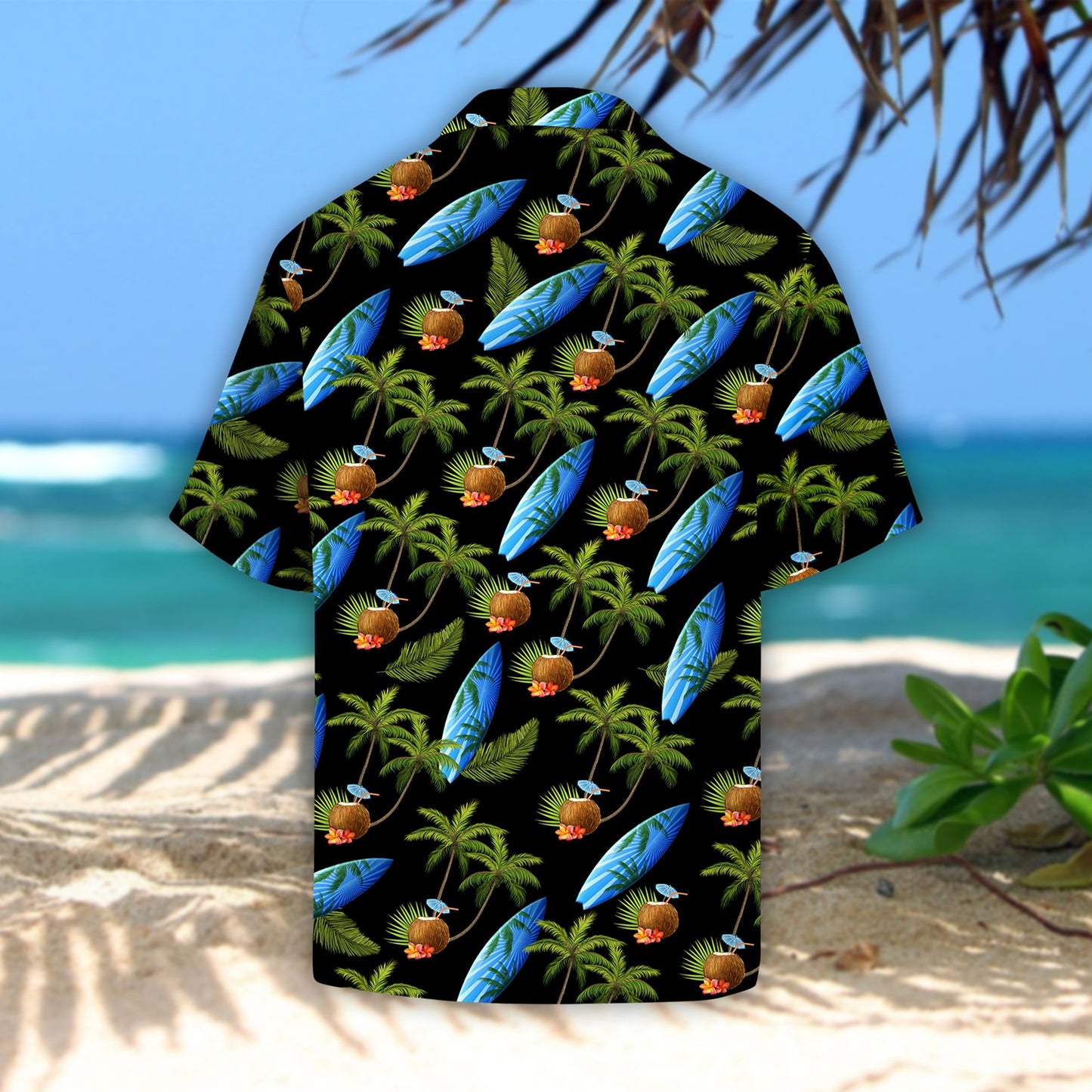 Coconut Island Hibiscus Tropical Hawaii Shirt - Amaze Style™-Apparel