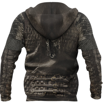 Vikings Ragnar Lothbrok Valknut Pullover-Apparel-HP Arts-Hoodie-S-Vibe Cosy™