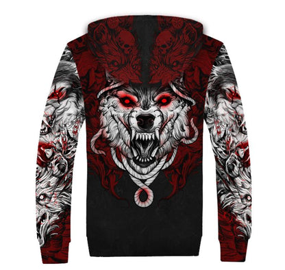 Wolf Tattoo 3D All Over Printed Unisex Shirt No 05