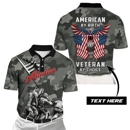 Customized Name American 3D All Over Printed Unisex Shirts