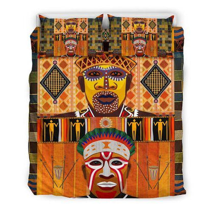 African Tribal Culture Bedding Set-ML-ML-US Twin-Vibe Cosy™