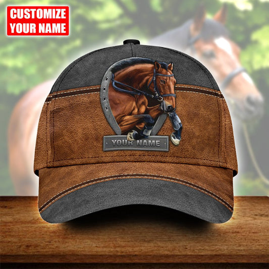 Customized Name Horse Classic Cap