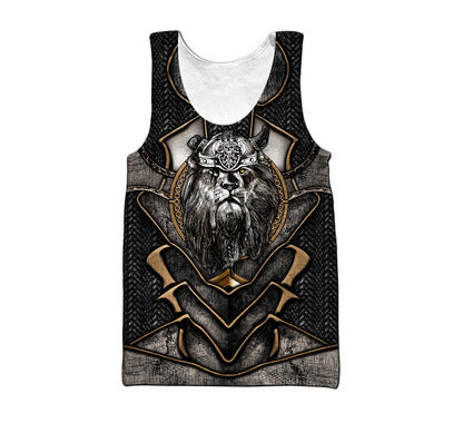 Lion Viking 3D All Over Printed Unisex Shirt