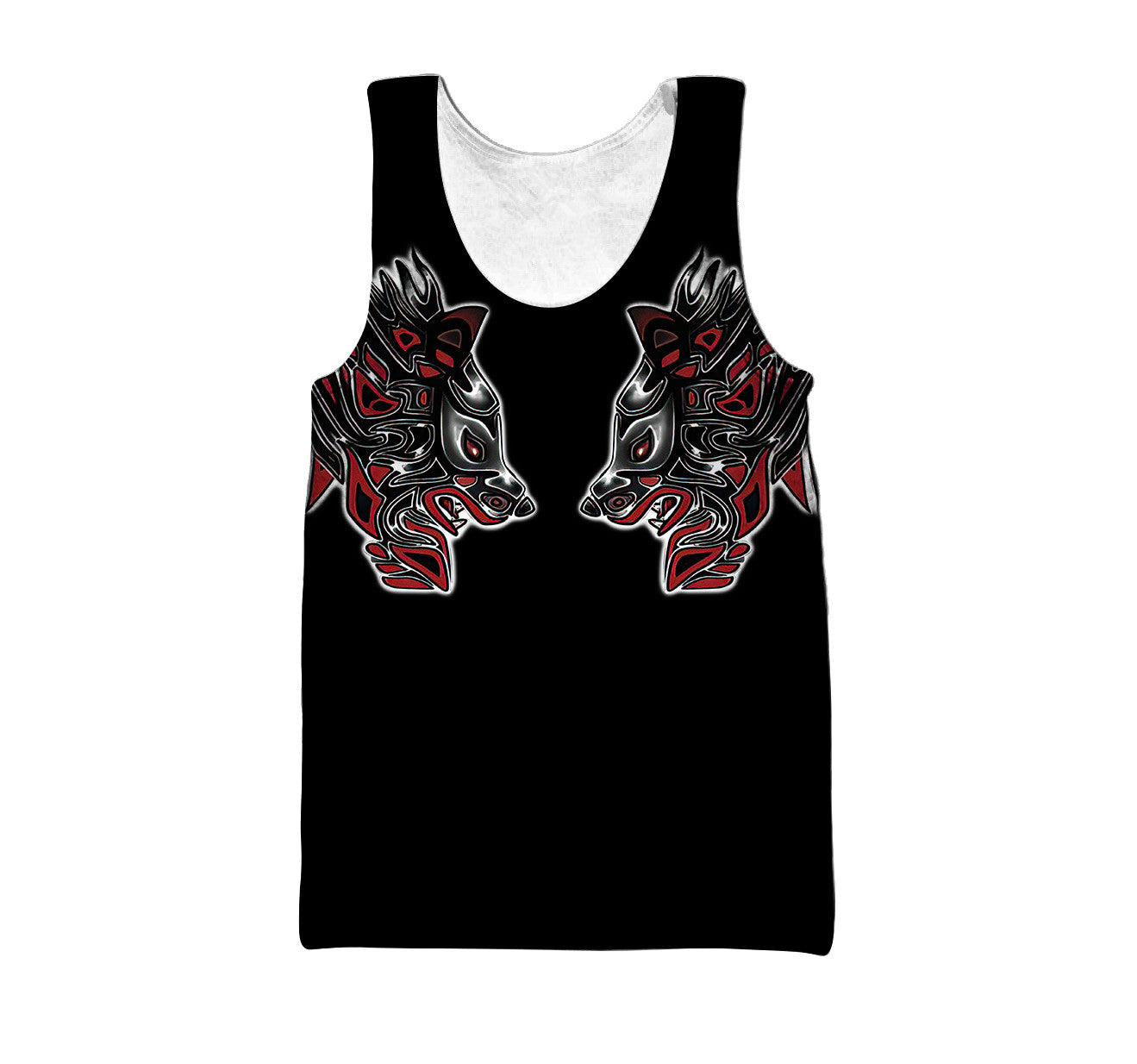 Wolf Tattoo 3D All Over Printed Unisex Shirts No 02