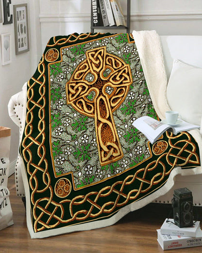 Celtic Compass 3D All Over Printed Blanket