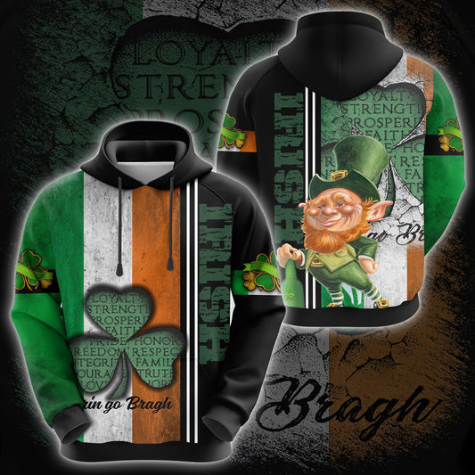 Irish Saint Patrick Day 3D All Over Printed Unisex Shirt