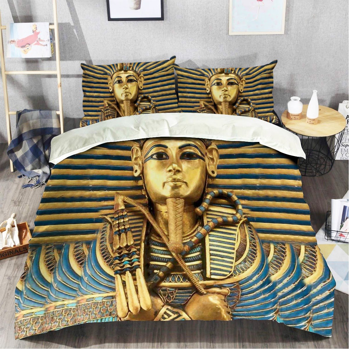 Bedding Set Pharaoh-HP-Bedding-HP Arts-Twin-Vibe Cosy™