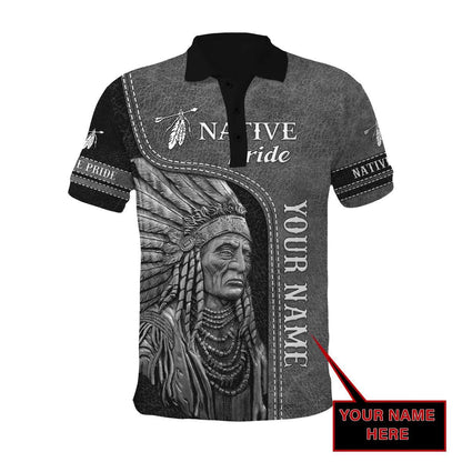 Customize Name Native American 3D All Over Printed Unisex Shirts