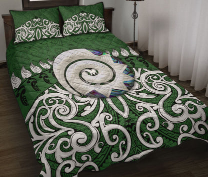 Maori Koru Horu Quilt Bedding Set NTN10132003