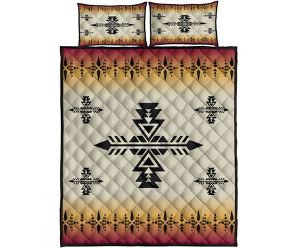 Native American Pow Wow Quilt Bedding Set Pi190512S1-Quilt-MP-Twin-Vibe Cosy™