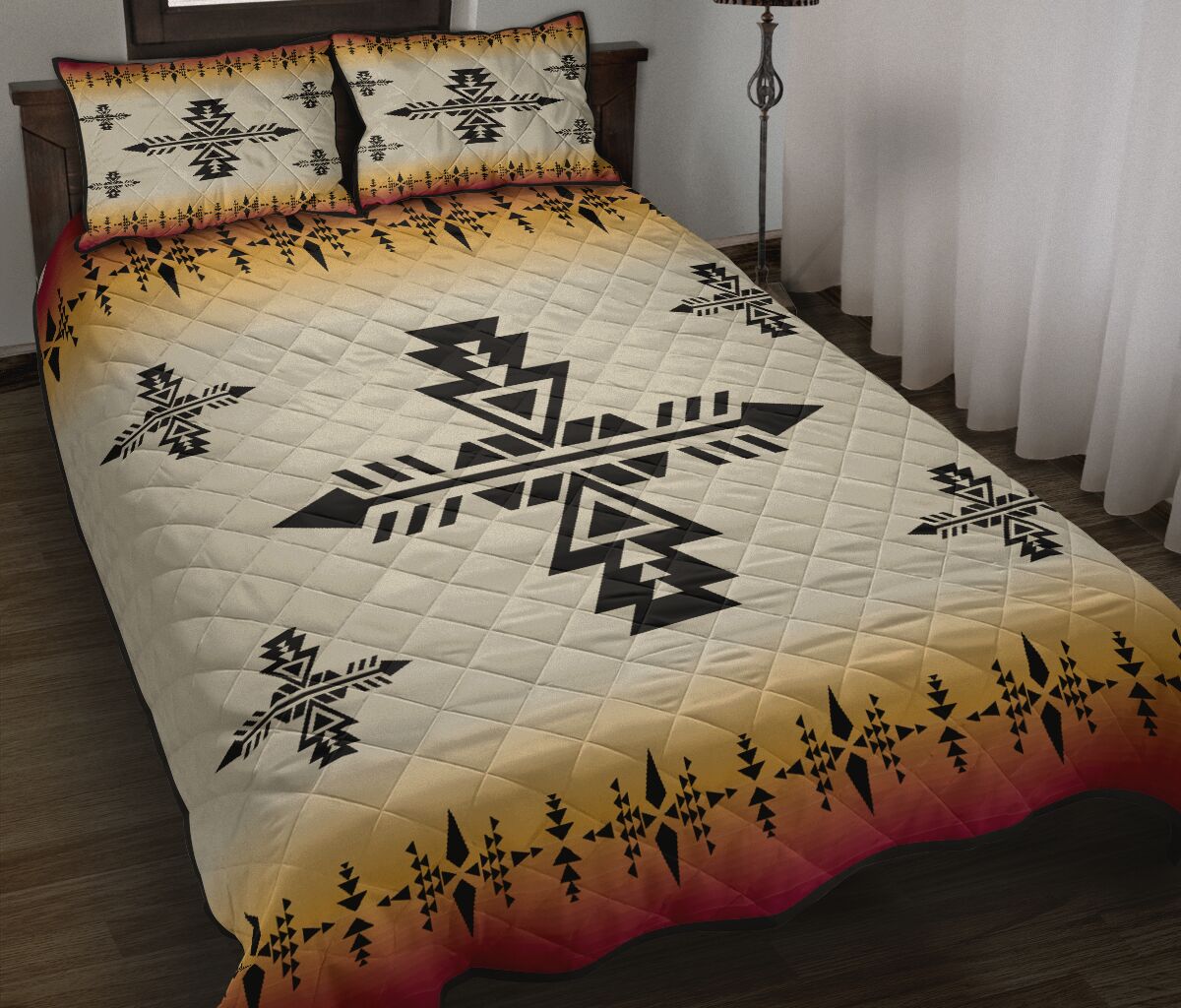 Native American Pow Wow Quilt Bedding Set Pi190512S1-Quilt-MP-Twin-Vibe Cosy™