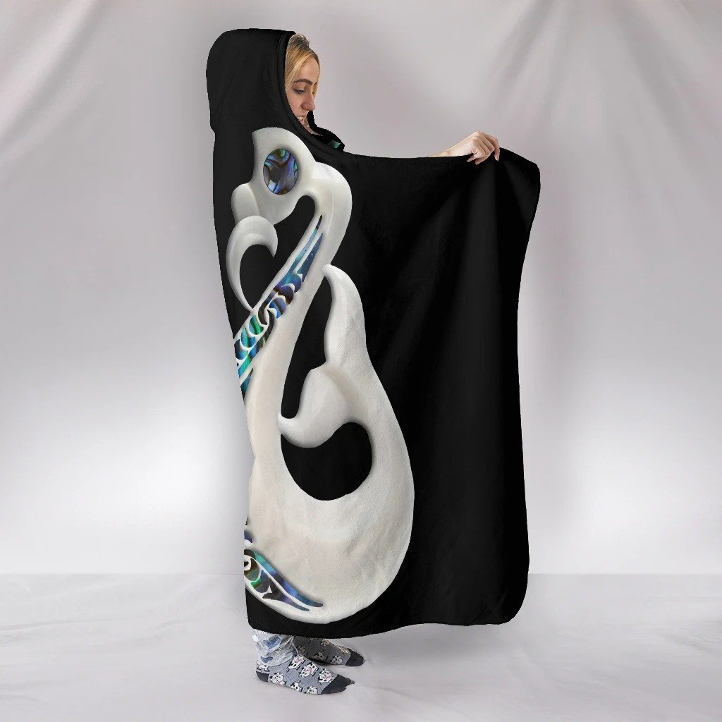 The maori Manaia Paua Shell Circle Style HC15901-Apparel-Huyencass-Hoodie-S-Vibe Cosy™