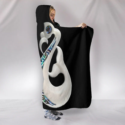 The maori Manaia Paua Shell Circle Style HC15901-Apparel-Huyencass-Hoodie-S-Vibe Cosy™