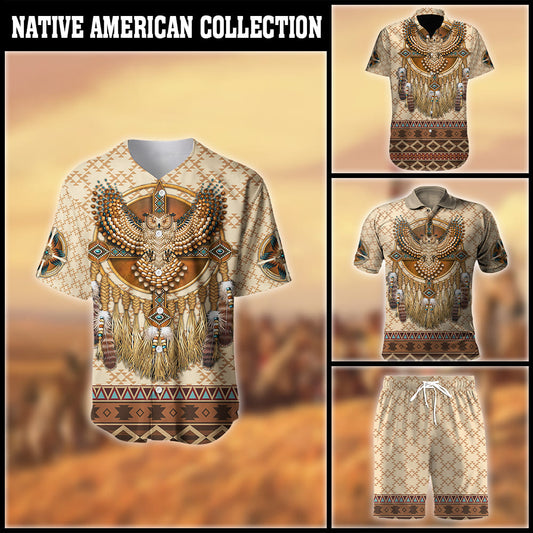Native American 3D All Over Printed Unisex Shirts