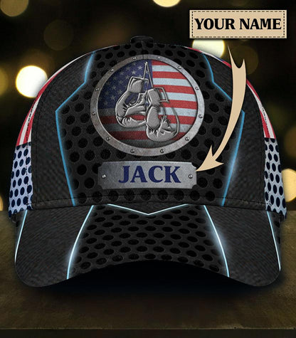 Customized Name Boxing American Classic Cap