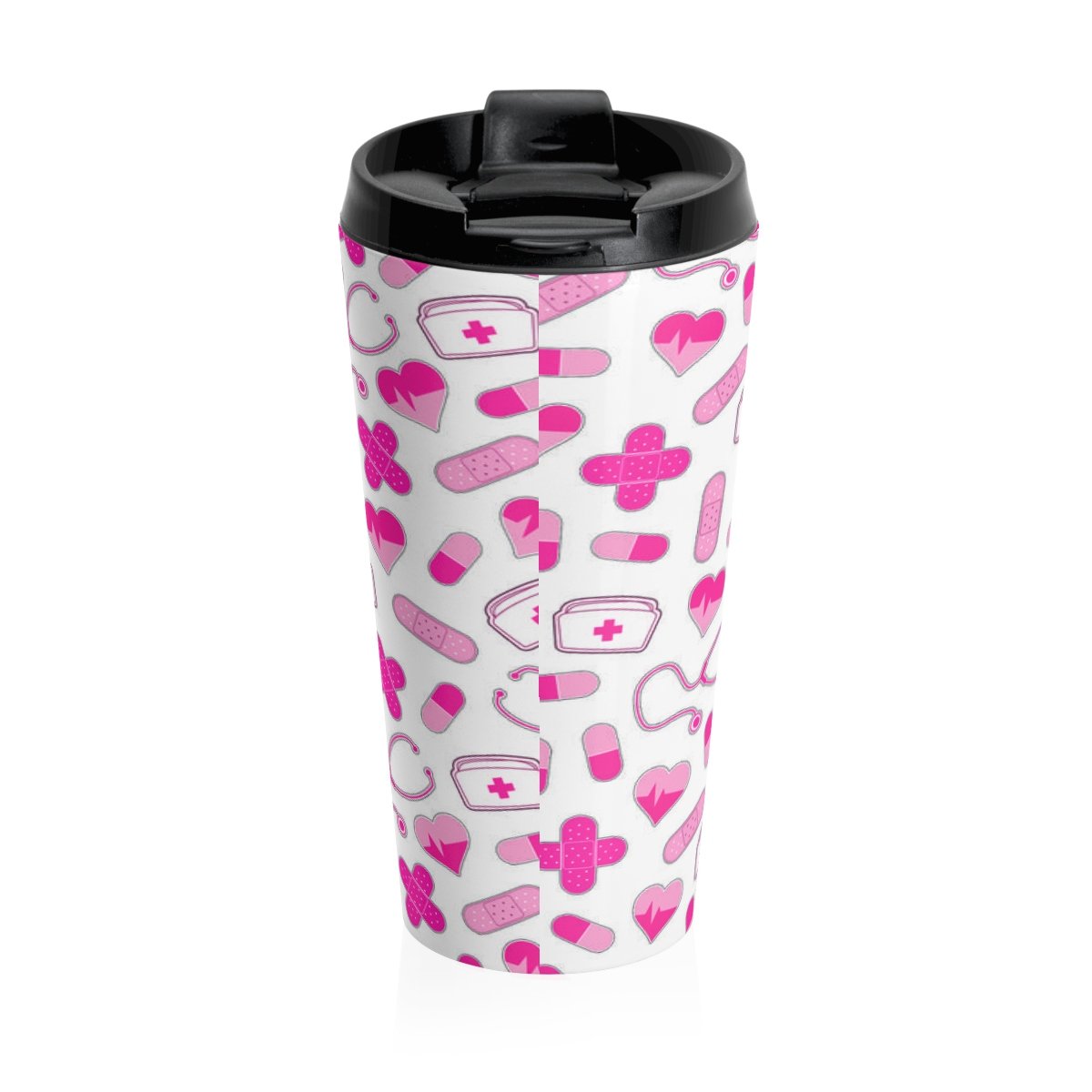 Nurse Style Stainless Steel Travel Mug-Mug-Printify-Travel Mug-Vibe Cosy™