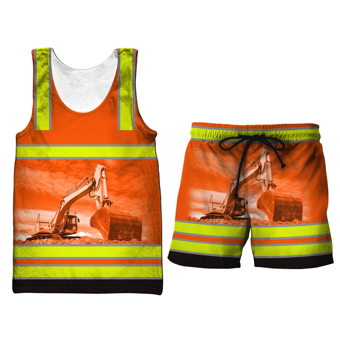 Customize Name Heavy Equipment Operator 3D All Over Printed Unisex Shirt