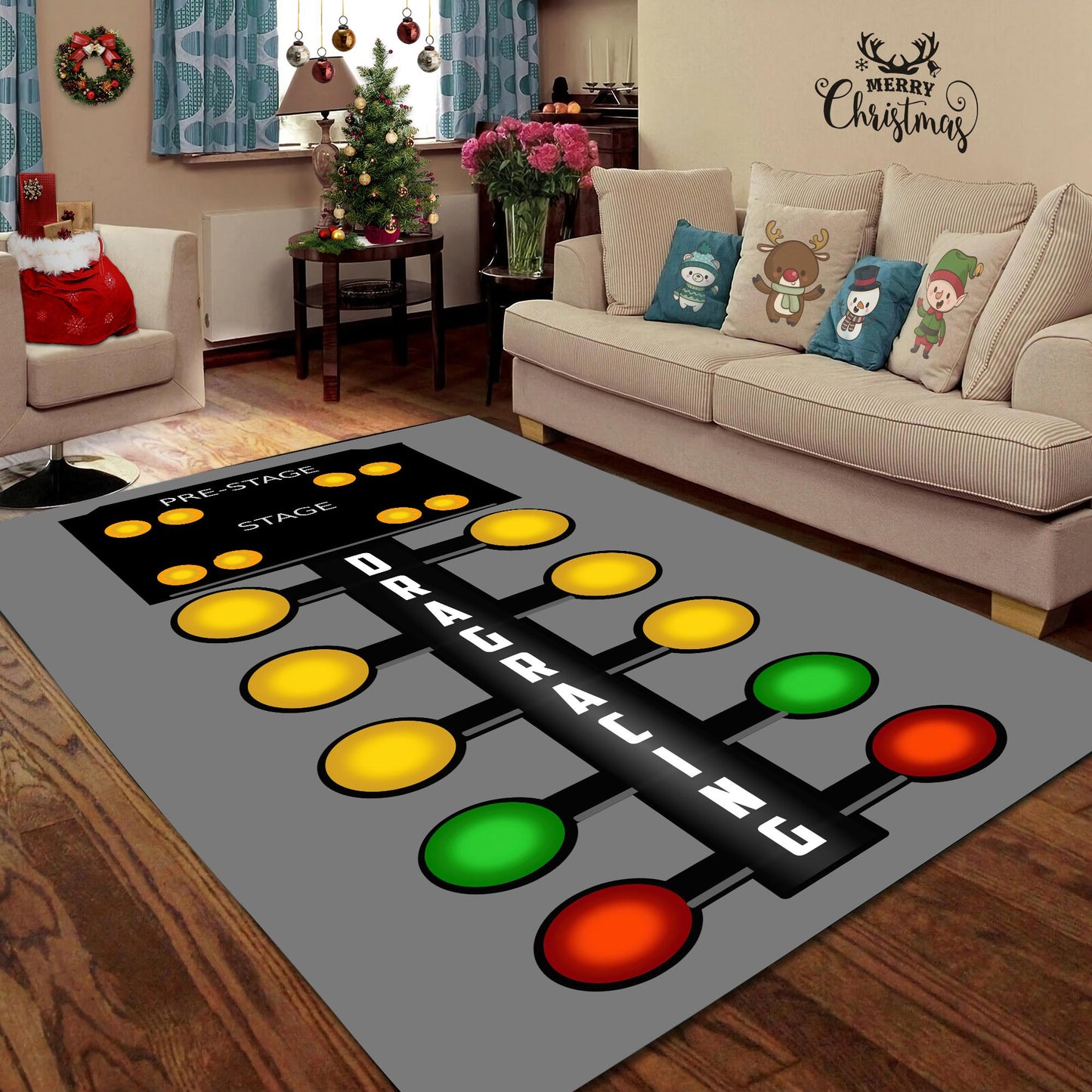 Racing Light Tree Premium Rug TQH200801