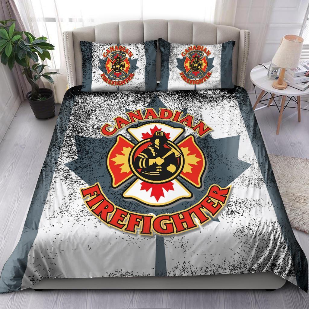 Canadian Firefighter Bedding Set DQB08072004-TQH