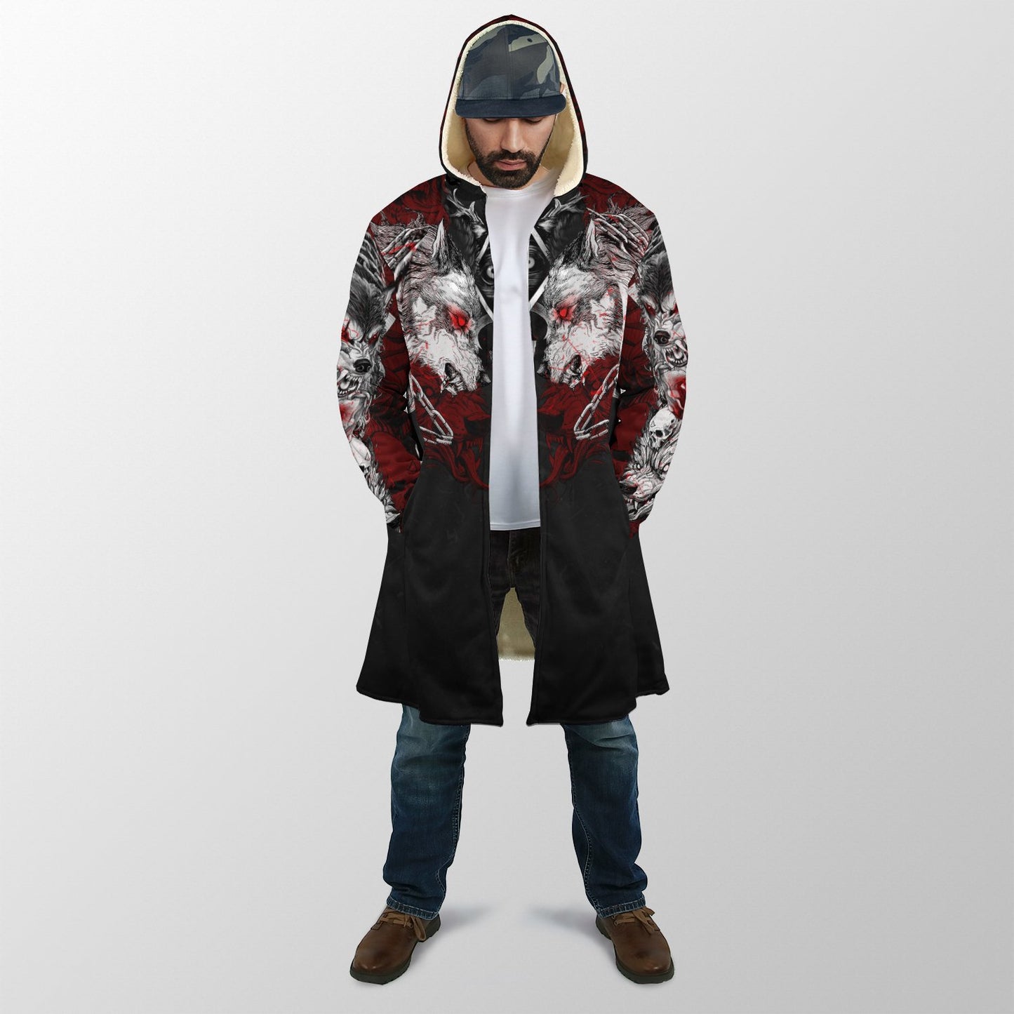 Wolf Tattoo 3D All Over Printed Unisex Shirt No 05