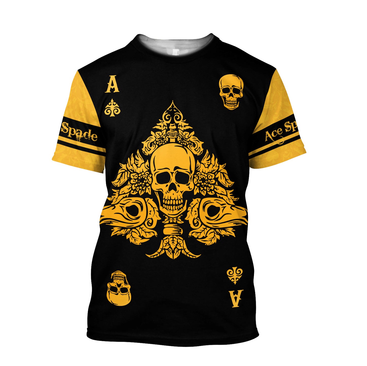 Ace Spade 3D All Over Printed Unisex Shirts