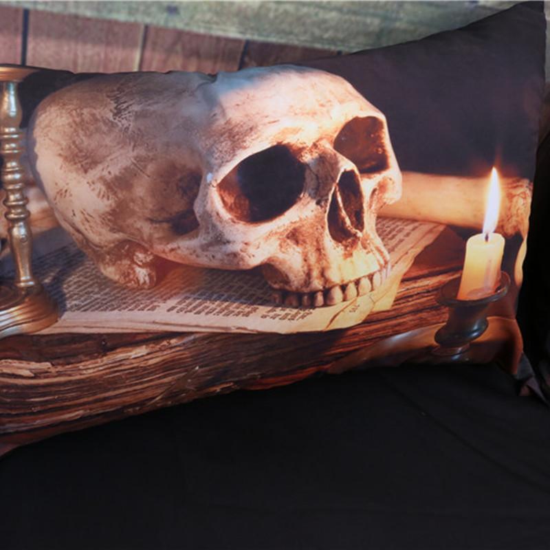 Skull And Candles Bedding Sets-Bedding Set-6teenth Outlet-US Twin-Vibe Cosy™