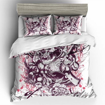 Skull of Death Bedding Set Cover-Bedding Set-6teenth Outlet-US Twin-Vibe Cosy™