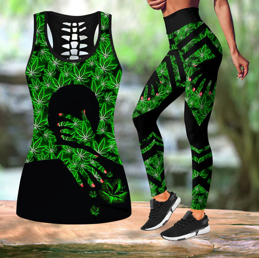 Hippie Hug Combo Legging + Tank by SUN AMC020401-Apparel-SUN-S-S-Vibe Cosy™