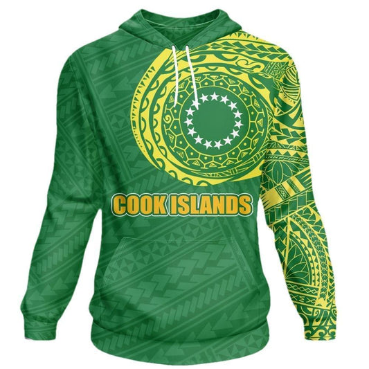 Cook Islands Love A Little Paradise Tatoo Style Hoodie HC-Apparel-Huyencass-Hoodie-S-Vibe Cosy™