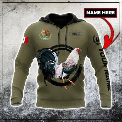 Personalized Mexican Rooster 3D Printed Unisex Shirts TNA07052104VH