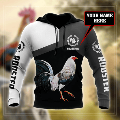 Personalized Rooster 3D Printed Unisex Shirts AM10052106
