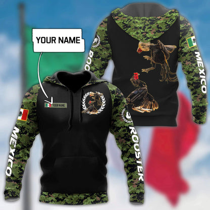 Personalized Mexican Rooster 3D Printed Unisex Shirts HHT10052102